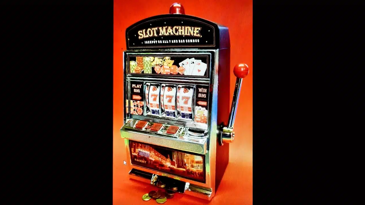 petite machine a sous de décoration pour la maison
