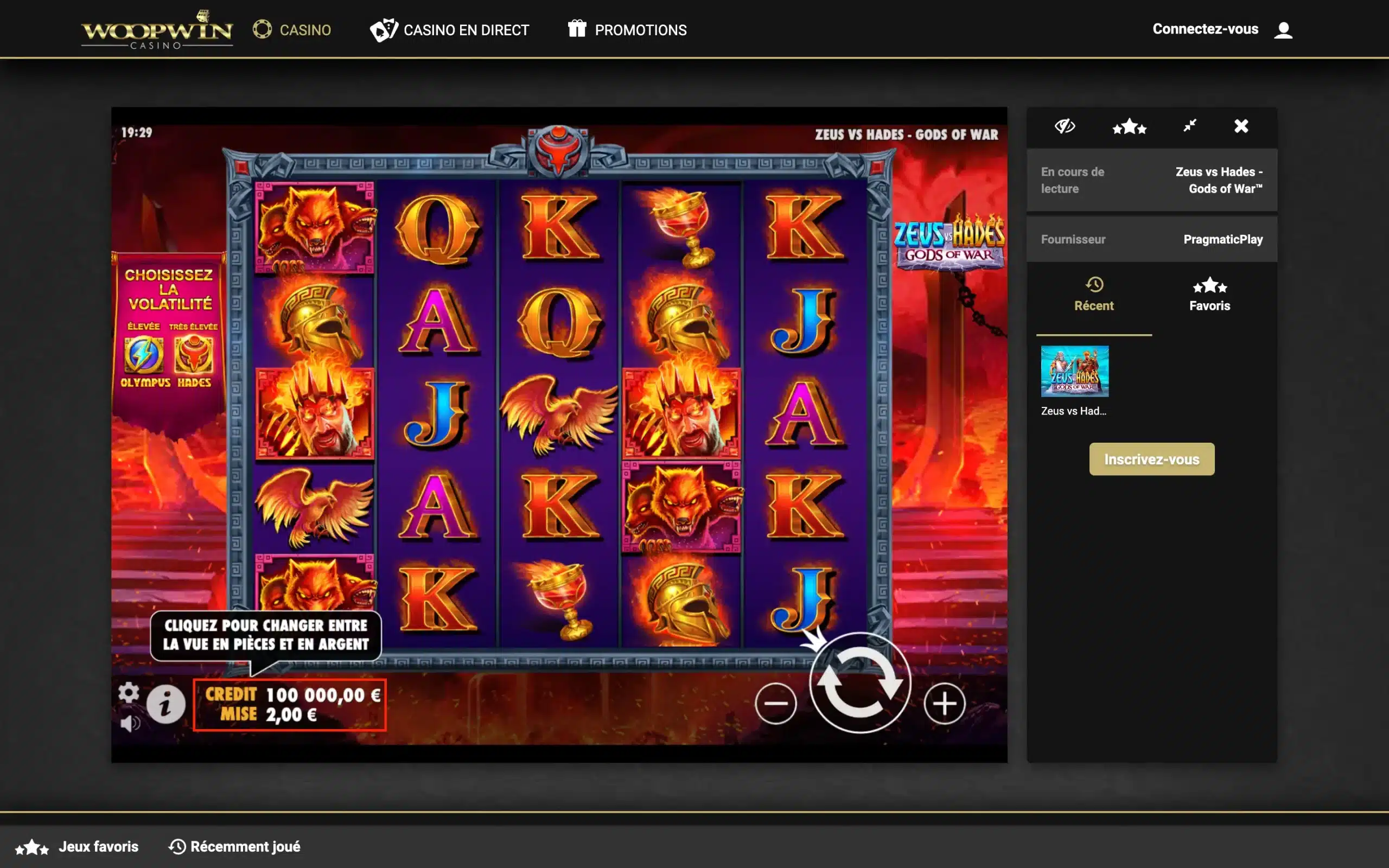 woopwin mode demo
