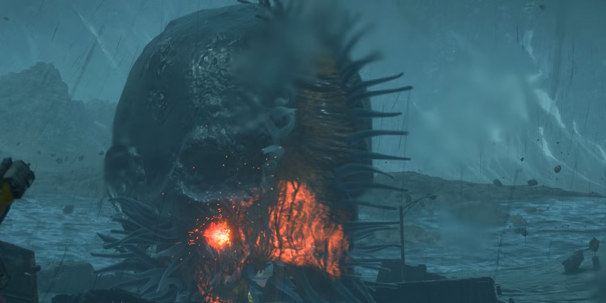 Combat avec le boss big head