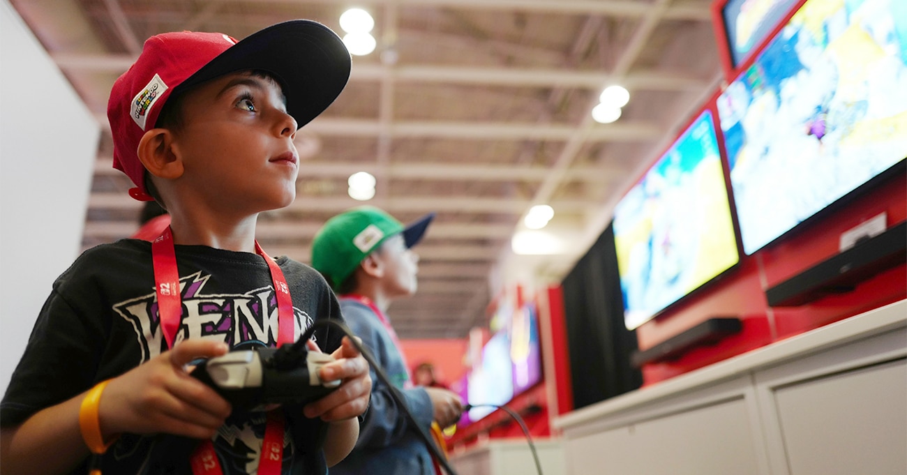 Enfant et Switch 2