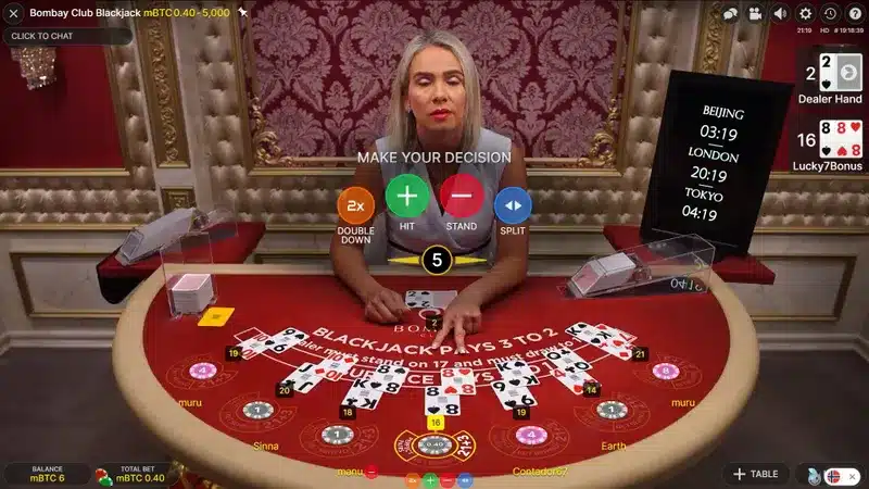 split blackjack
