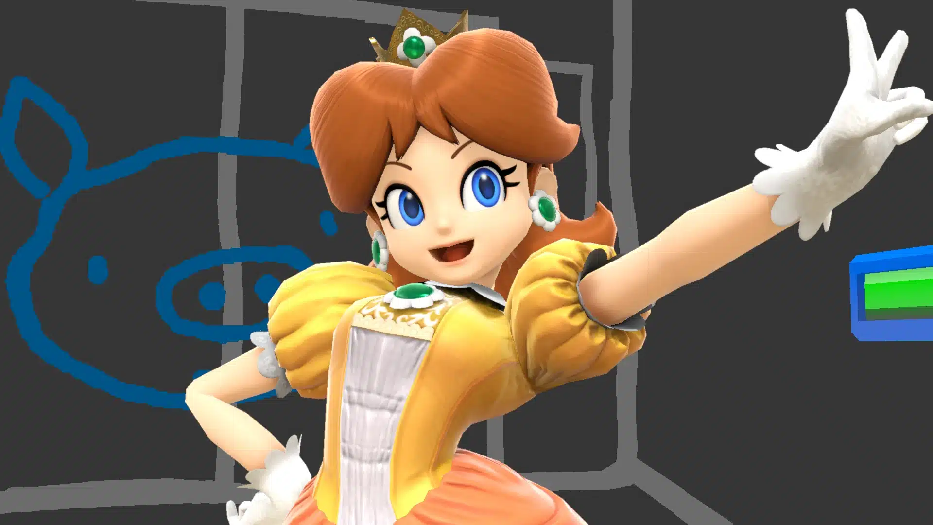 Daisy dans Super Mario Galaxy