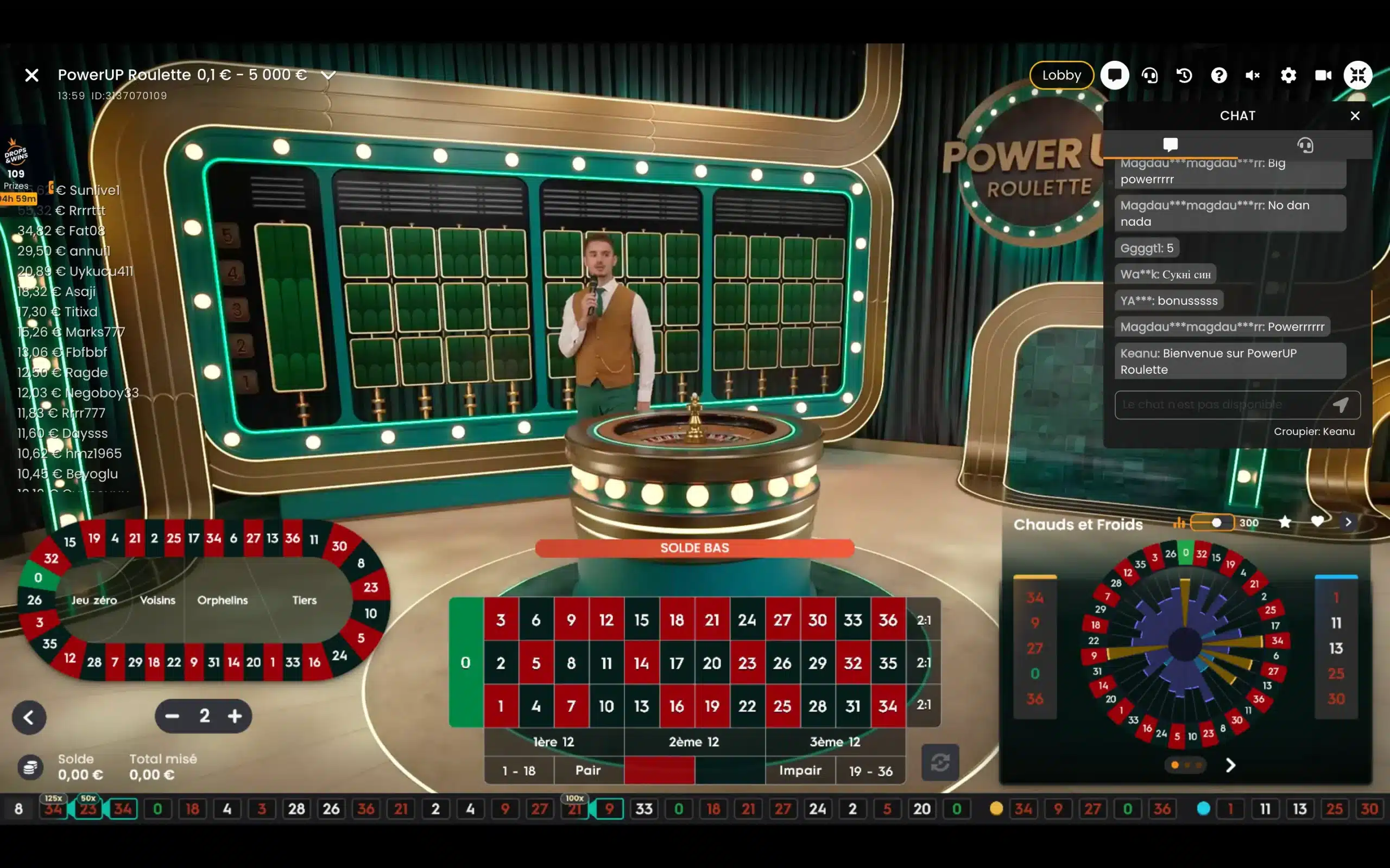 powerup roulette