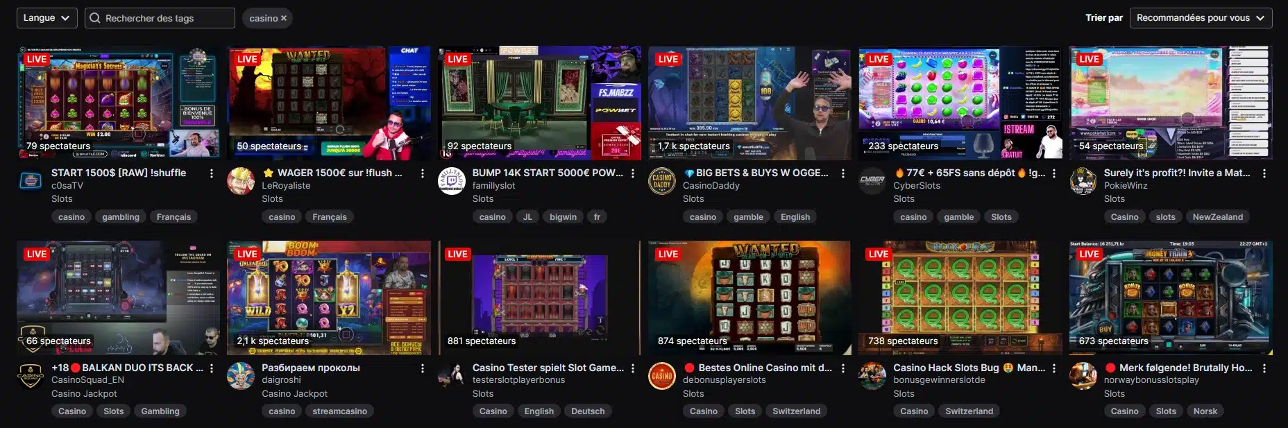 Ce n’est pas parce qu’un joueur gagne beaucoup d’argent sur un casino que ce sera la même chose pour vous
