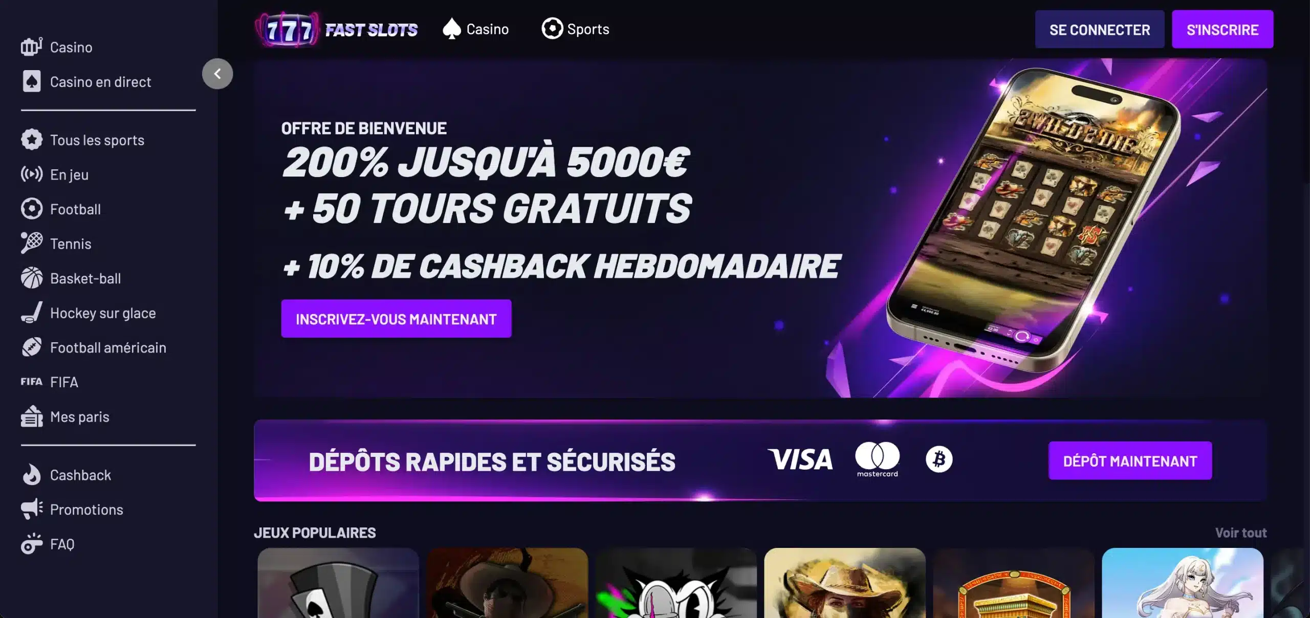 fast slots