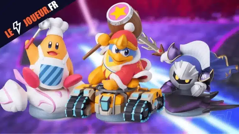 figurine Amiibo set Kirby Air Riders