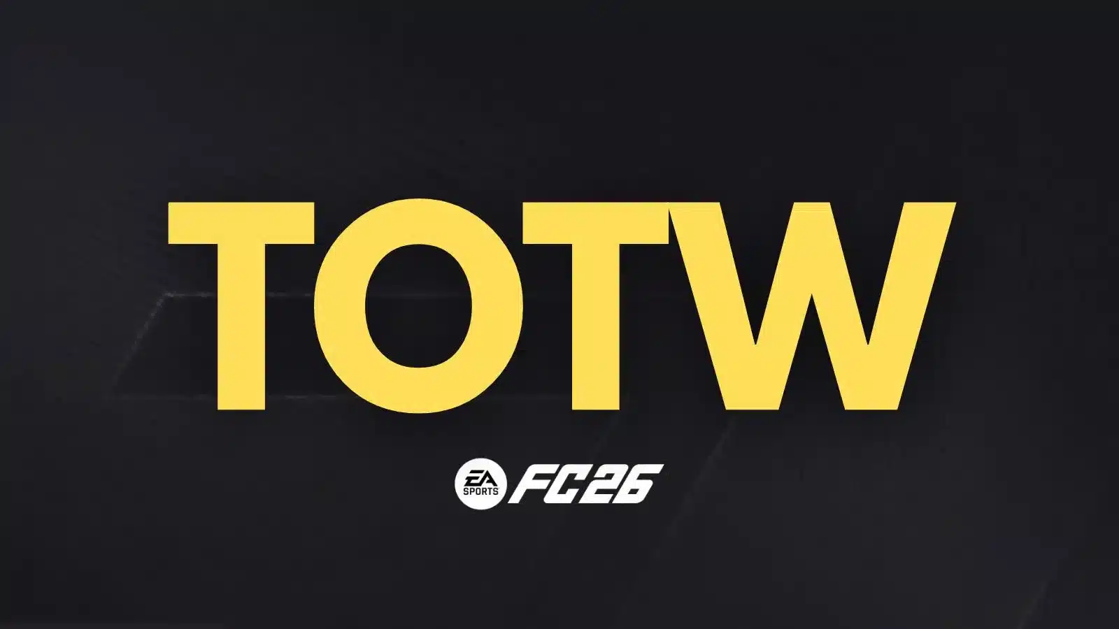 EA Sports FC 26 cinquième TOTW