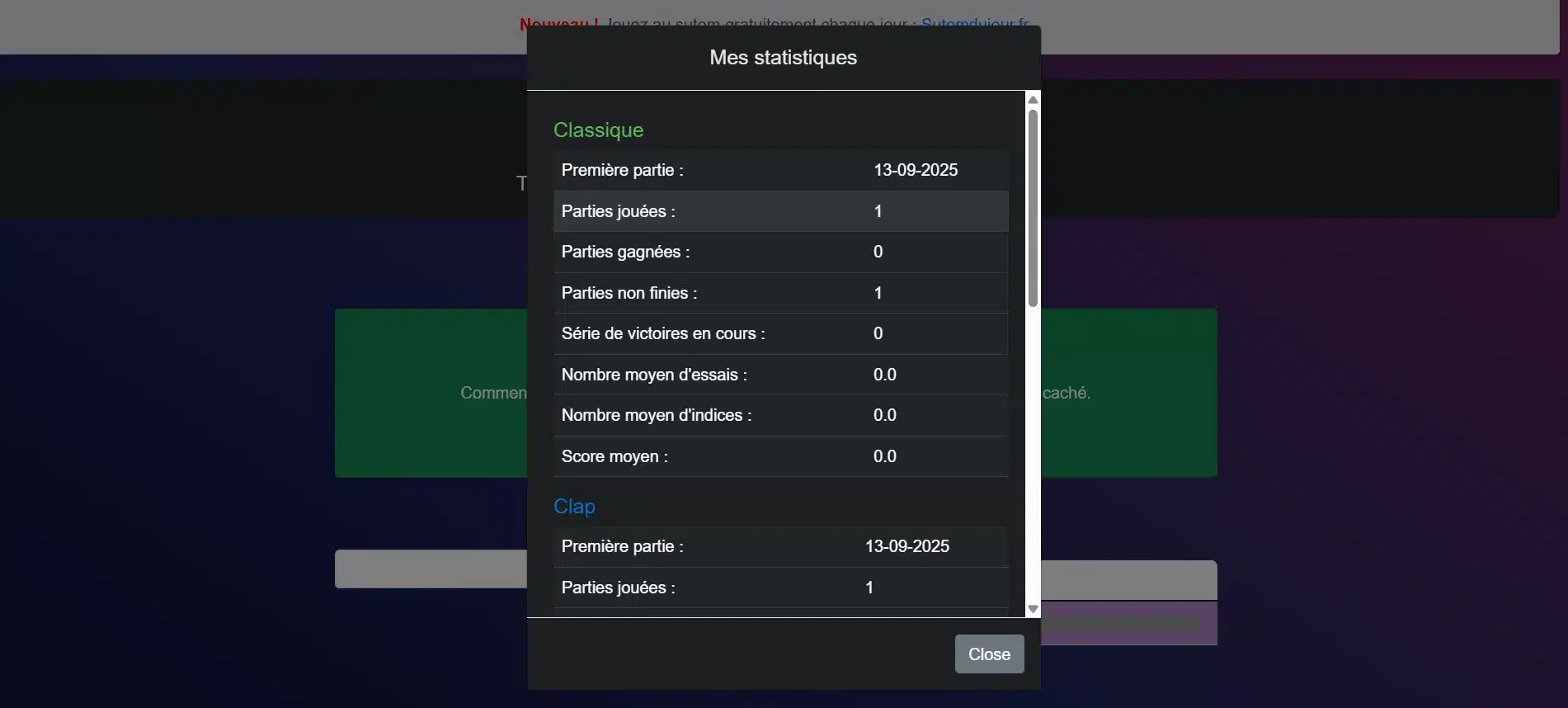 statistiques sur sémantus
