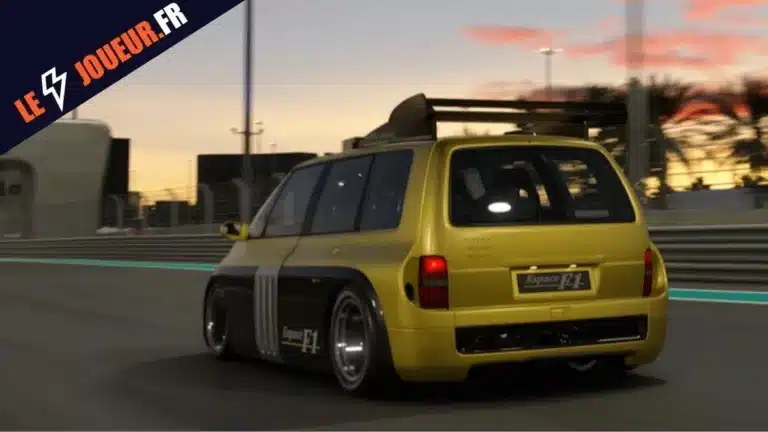 Renault Espace F1 dans Gran Turismo 7