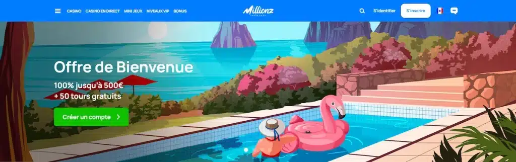Millionz nouveau casino en ligne