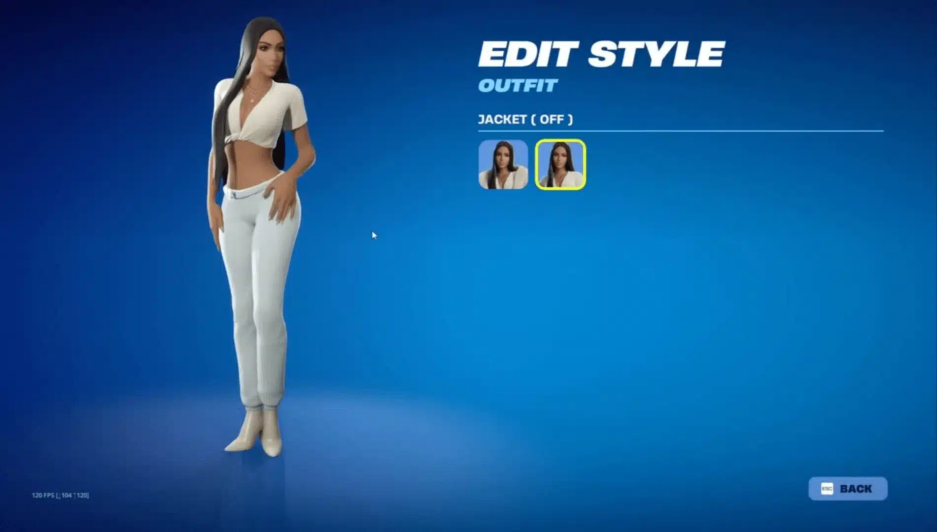 Fortnite Skin Kim