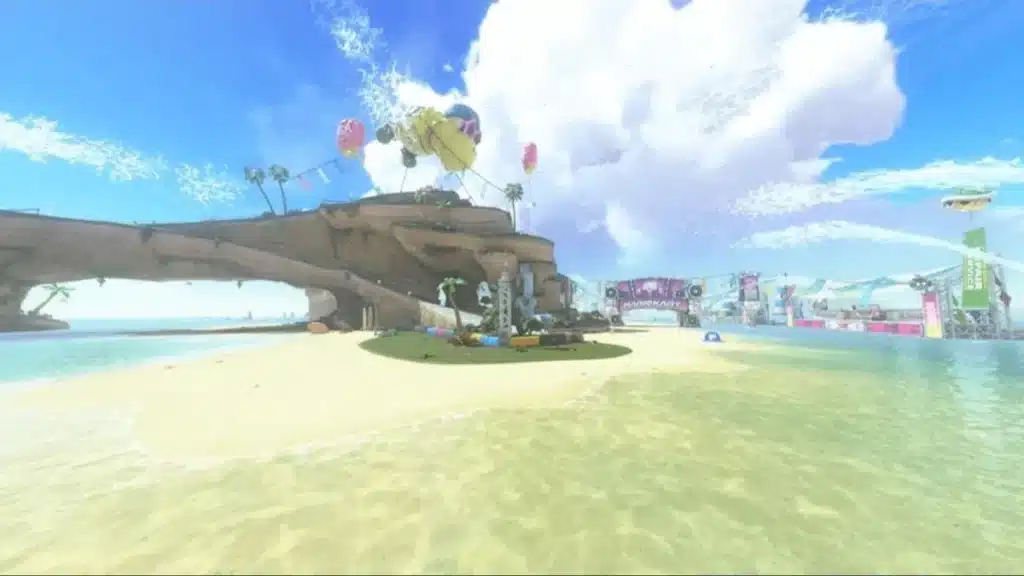 Mario Kart World version 1.4.0 Koopa Troopa Beach