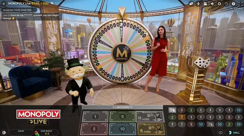 Wheel Monopoly Live