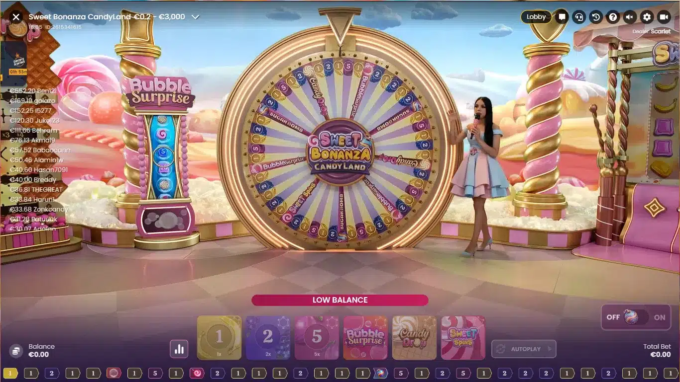 Sweet Bonanza Candyland