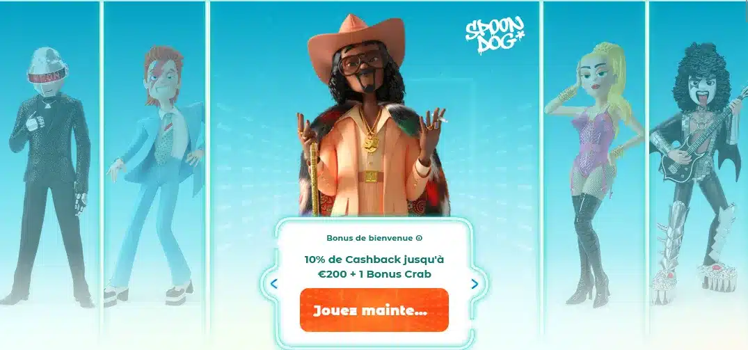 Bonus de bienvenue SpoonDog
