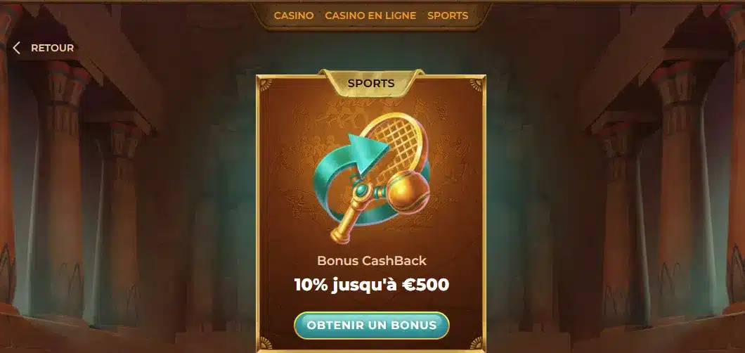 Bonus cashback sportbook