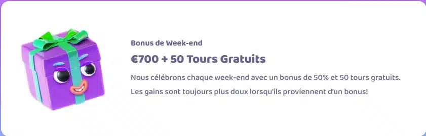 Bonus du week-end