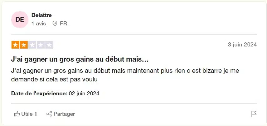 avis 3 trustpilot madnix casino