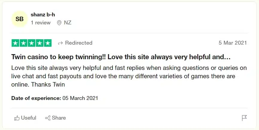 avis 2 trustpilot twin casino