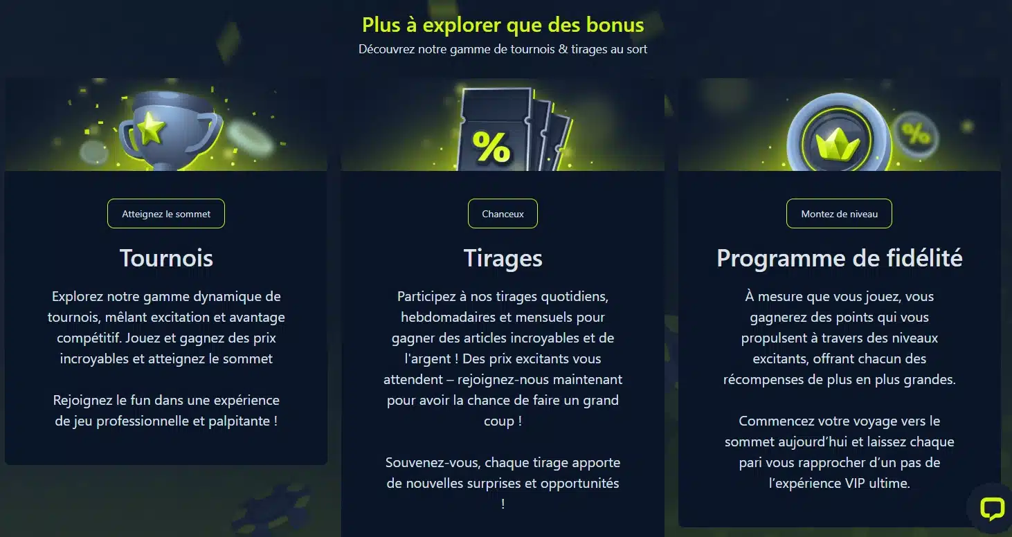 Les promotions sur Winzter