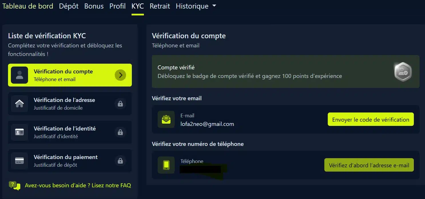 Le KYC de Winzter
