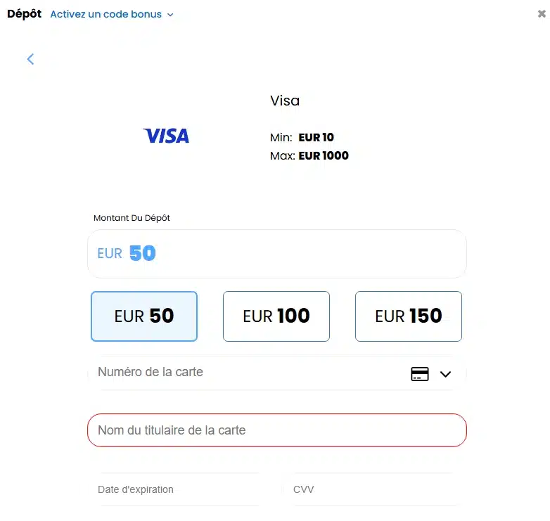 Choisir un mode de dépôt