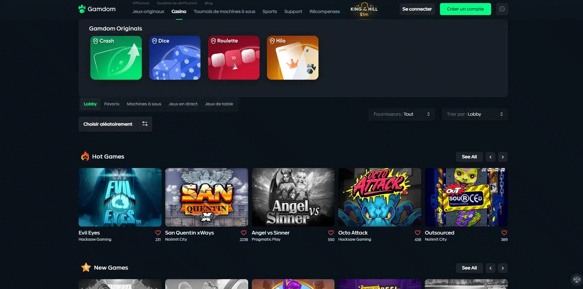 Gamdom univers