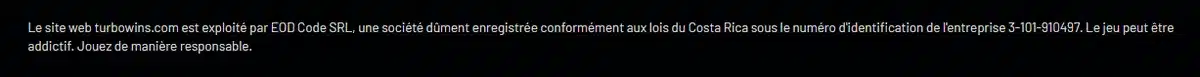 licence de turbo wins