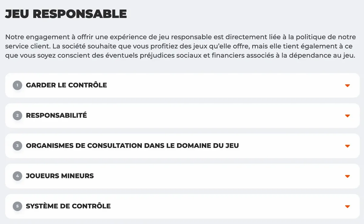 betriot jeu responsable