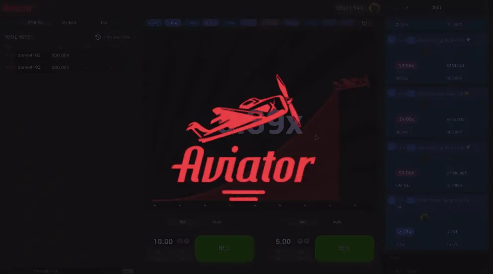 Jeu Aviator crash casino