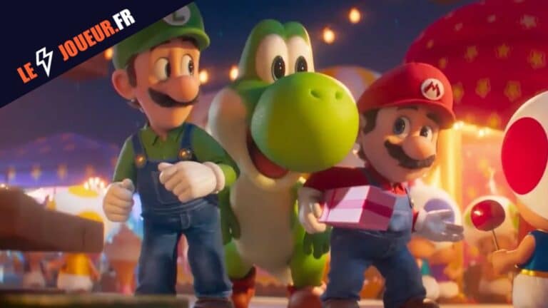 Film Mario Galaxy trailer gameplay -logo