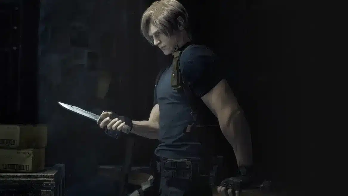 Leon dans Resident Evil