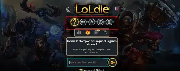 loldle autres sections