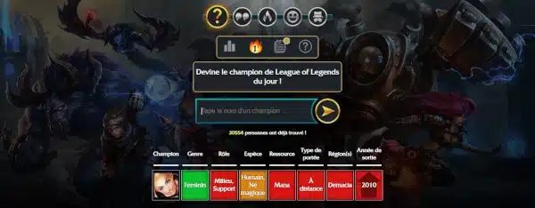 loldle ligne d'indice