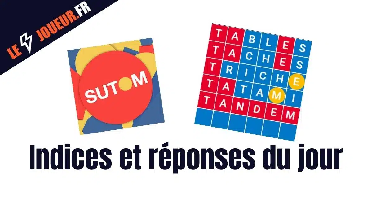 sutom du jour indices et solutions