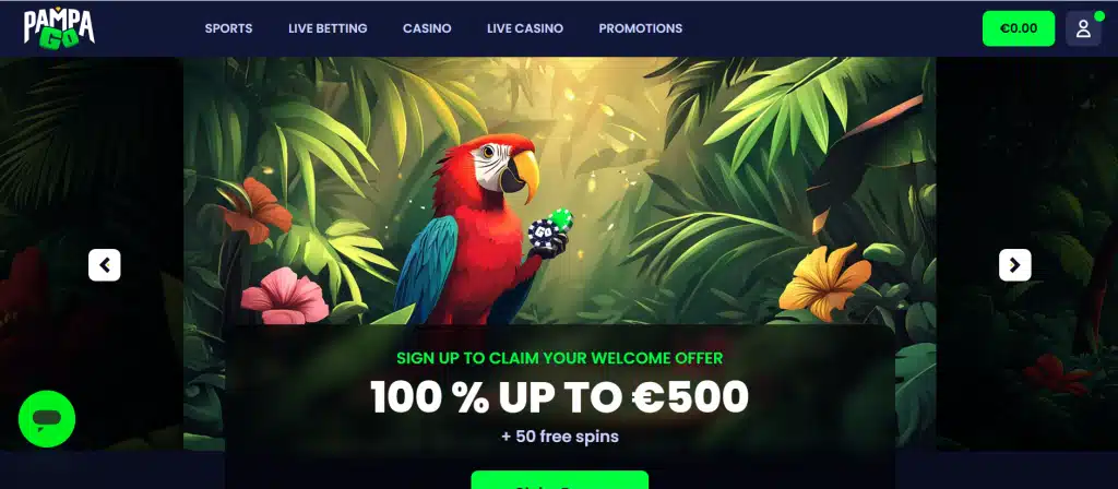 pampago casino retrait instantané