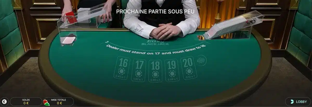 mise easy blackjack
