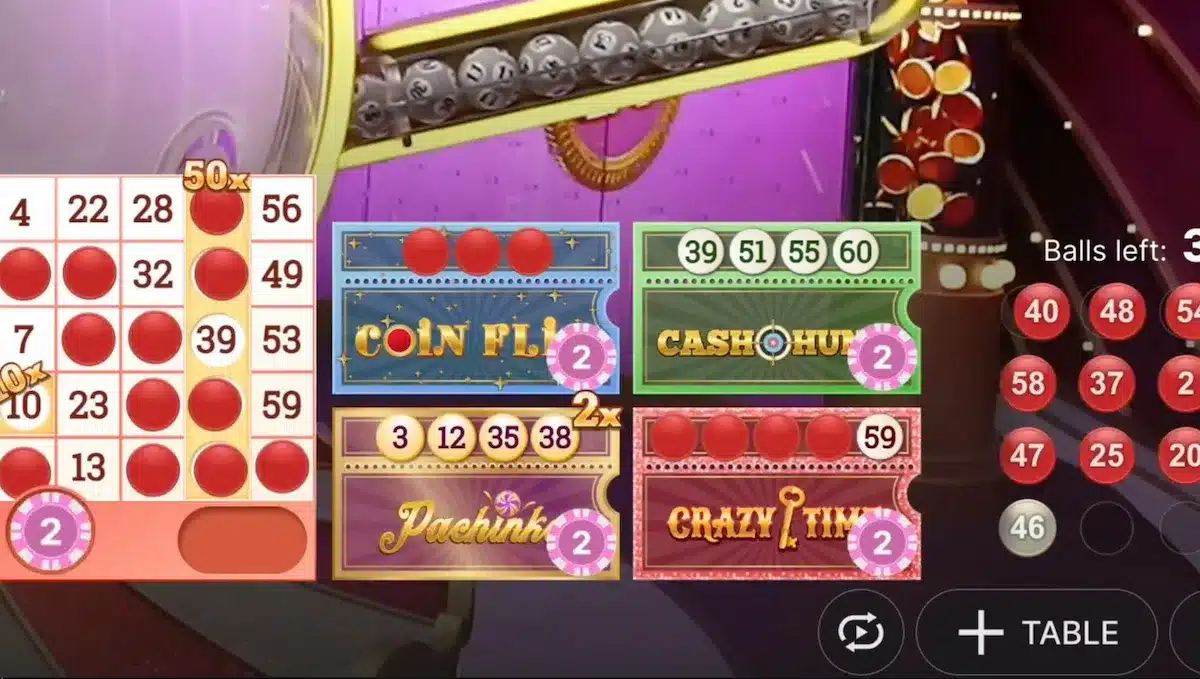 bonus crazy balls