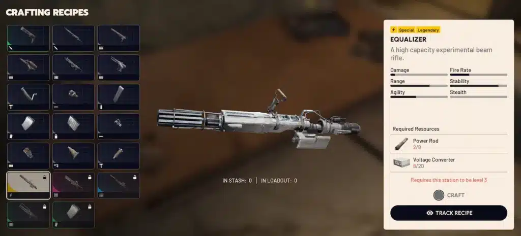 Armes complexes à prioriser avec ces pièces