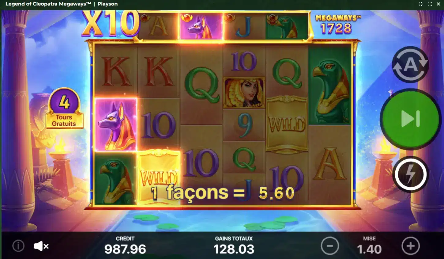 Legend of Cleopatra Megaways Legend of Cleopatra Megaways