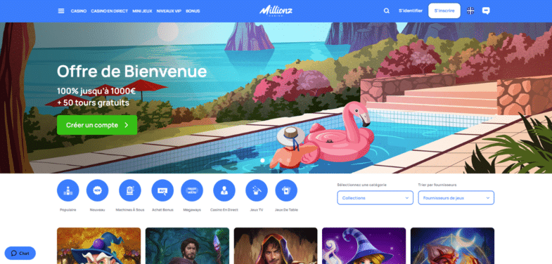 Millionz meilleur casino en ligne