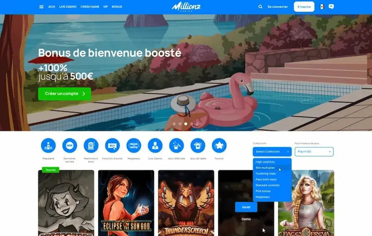 casino millionz providers casino millionz providers