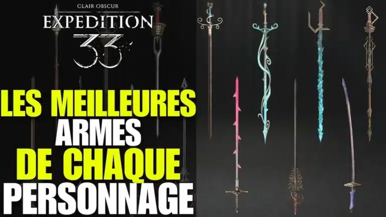 Meilleures armes clair obscur