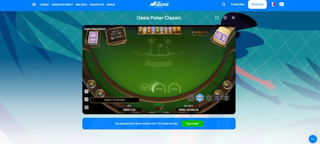 Jeux de table sur Millionz
