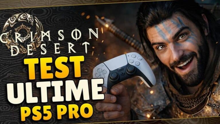 Comparaison graphique de Crimson Desert entre PS5 standard et PS5 Pro avec ray-tracing active