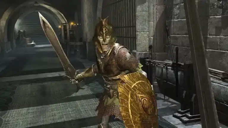 Capture d'ecran de The Elder Scrolls: Blades sur mobile avant la fermeture des serveurs en juin 2026