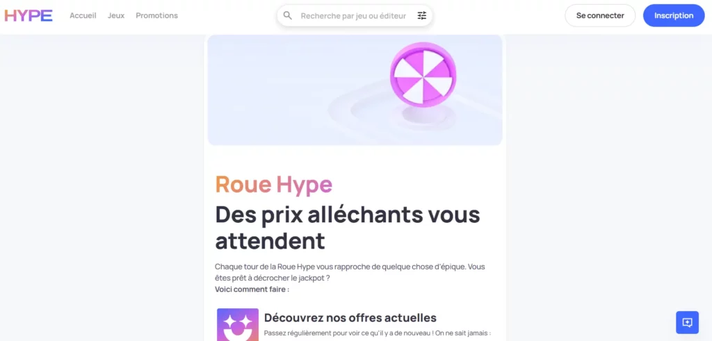 Tournois roue jackpot 15 000€ Hypekasino bonus
