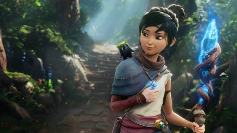 Kena et les Rot dans Bridge of Spirits, version Nintendo Switch 2 annoncee pour 2026