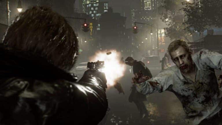Capture d'ecran de Resident Evil Requiem montrant le personnage de Grace dans le centre de soins de Rhodes Hill