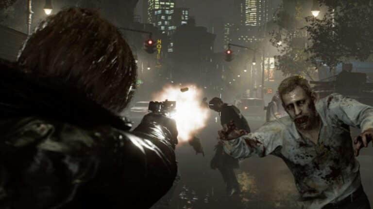 Visuel promotionnel de Resident Evil Requiem montrant les personnages principaux dans une ambiance survival horror